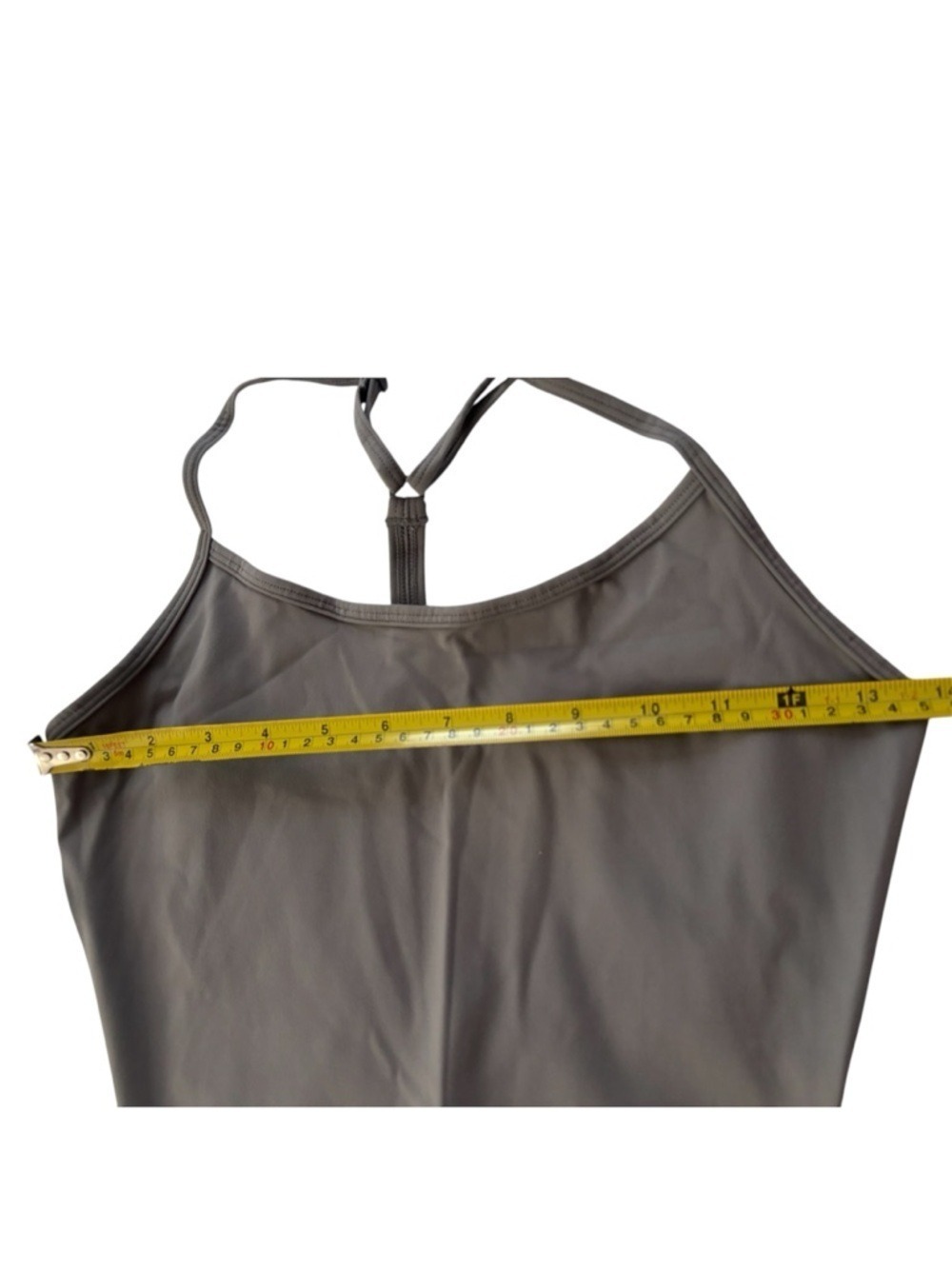 Gray Spaghetti Strap Jumpsuit Size Medium - Picture 6 of 11